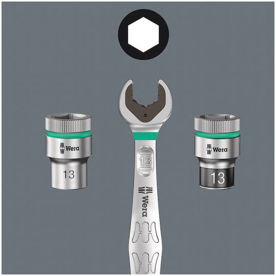 Wera Deutsch Polygon Ratschenring 19mm 1Stück