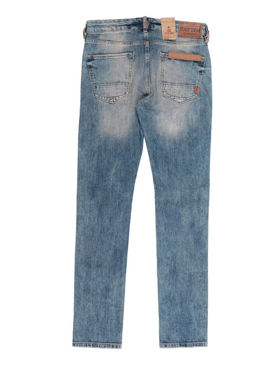 Uniform Jeans Men's Denim Trousers Blue