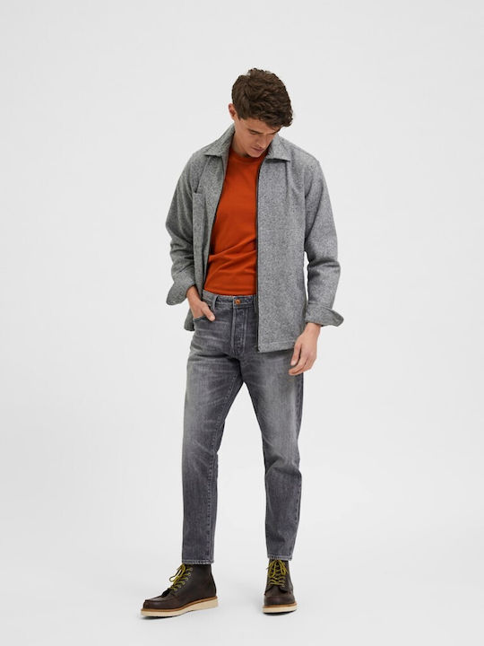 Selected Men's Jeans Pants Grey