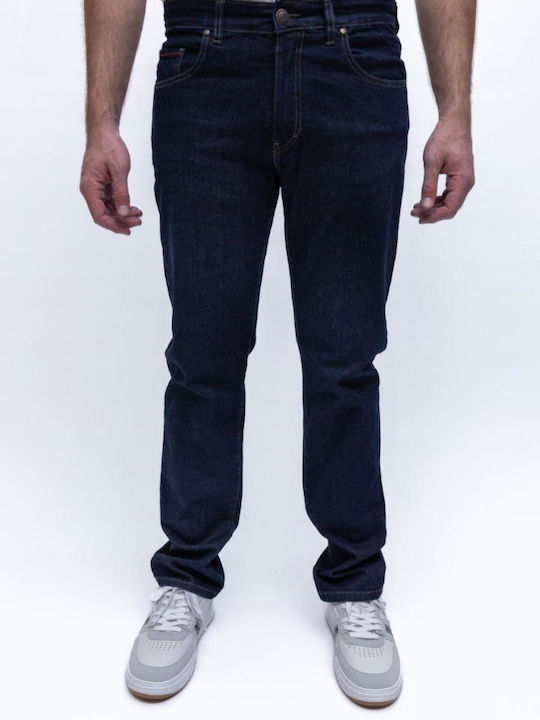 Men's Jeans Pants with Regular Fit Navy Blue