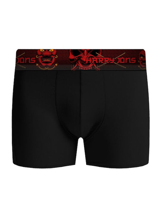 Samurai Slipuri pentru bărbați Negre 3Pachet