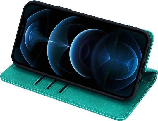 Sonique Книга Изкуствена кожа Тюркоазен (Realme C30)