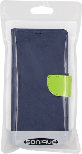 Sonique Book Piele artificială Albastru marin (Redmi Note 12S)