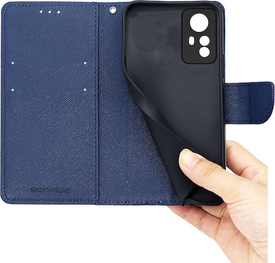 Sonique Book Δερματίνης Κόκκινο (Redmi Note 12S)