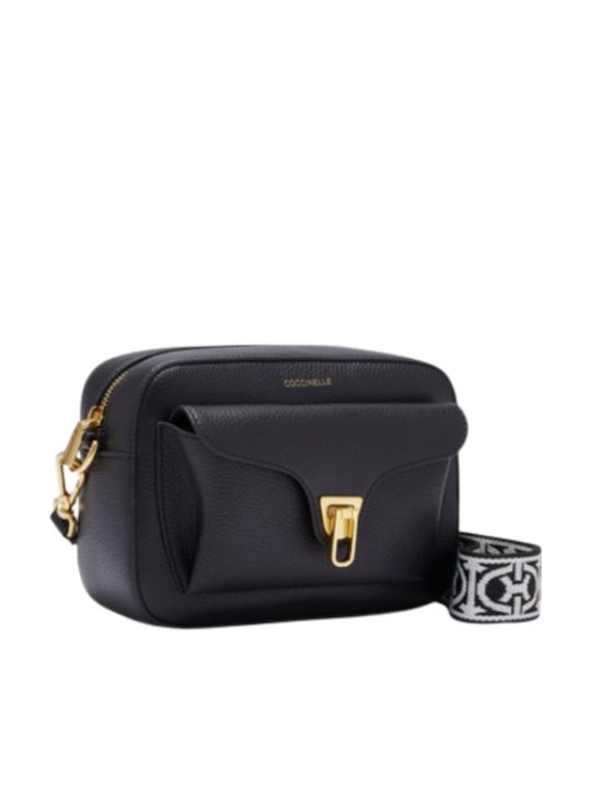 Leder Damentasche Handtasche Schwarz