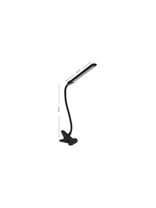 Keskor LED Office Lamp in Black Color