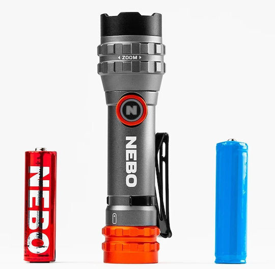 Nebo Rechargeable Flashlight LED IPX4 with Maximum Brightness 450lm Davinci Copper