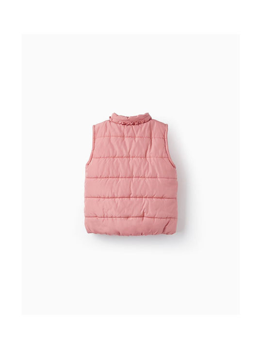 Zippy Casual Jacket Pink Sleeveless