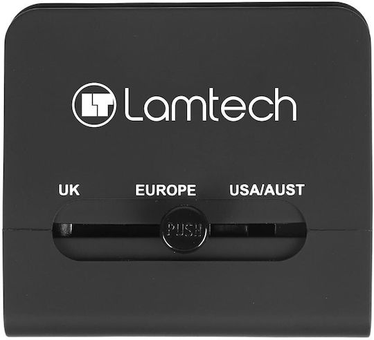 Lamtech Αντάπτορας Πρίζας από Universal σε Universal