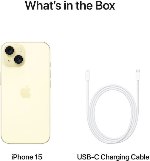Apple iPhone 15 (6GB/512GB) Yellow