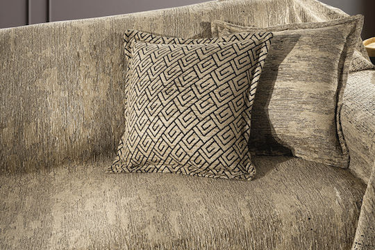 Guy Laroche Nobel Armchair Throw Chenille 180x150cm Natural