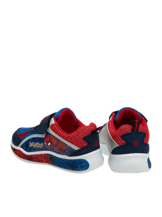 Kids Sneakers with Scratch & Lights Blue