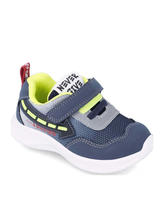 Kids Sneakers with Scratch Blue