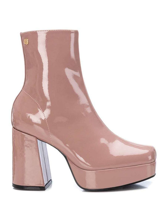 Xti Women's High Heel Boots Pink