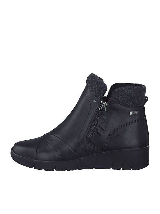 Women's Ankle Boots with Medium Heel Black