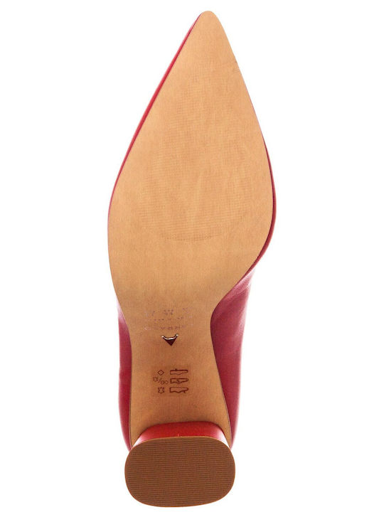 Leather Red Heels