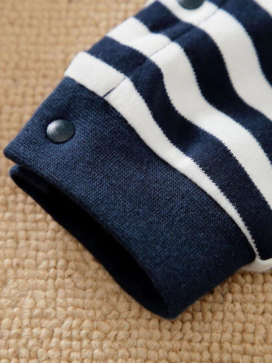 TakTakBaby Babystrampler Langärmliges Marineblau