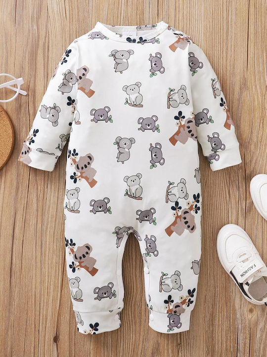 TakTakBaby Babystrampler Langärmliges Weiß