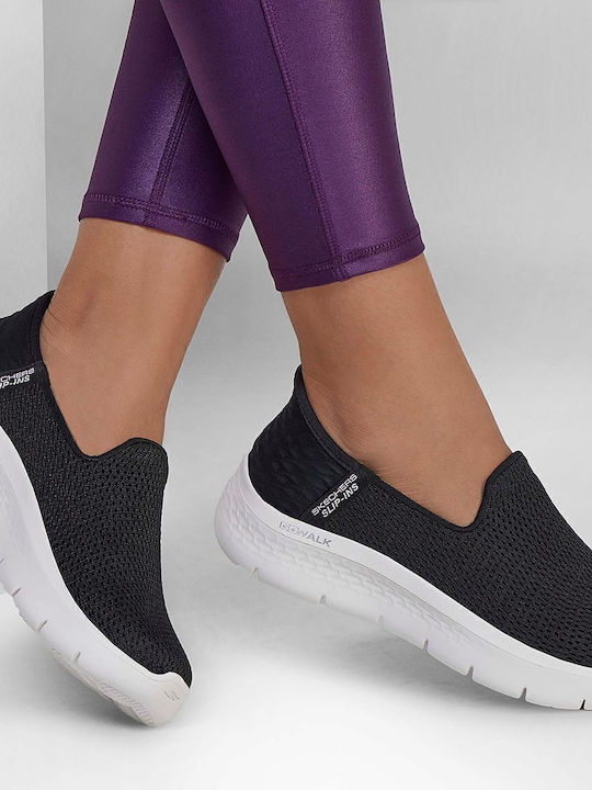 GO WALK Flex Γυναικεία Slip-On Μαύρα