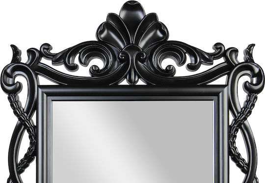 Keskor 72528 Καθρέπτης Ορθογώνιος Μαύρος 90x64cm Keskor 72528 Καθρέπτης Ορθογώνιος Μαύρος 90x64cm