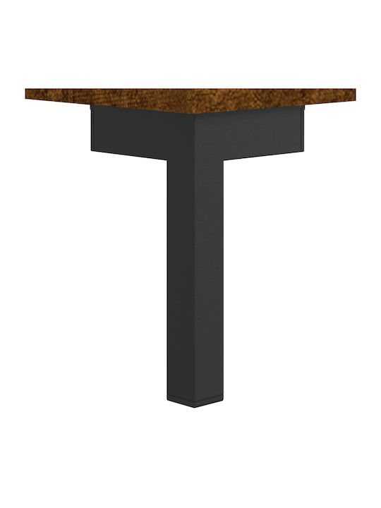 Ντουλάπα Γραφείου Ξύλινη Καφέ 69.5x34x180cm