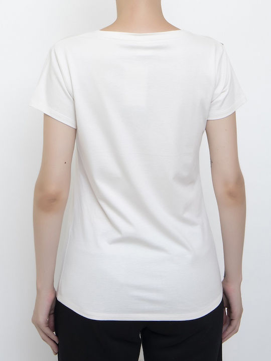 Women's T-shirt Beige