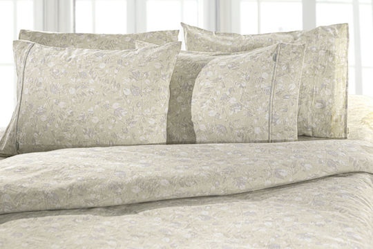 Guy Laroche Комплект Плик за Завивка Памучен Кинг Сайз с 2 Калъфки 225x245 Flannel Eloide Естествено
