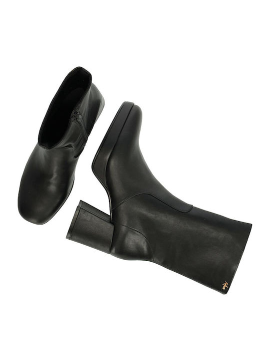 Kiwi Women's Ankle Boots with Medium Heel Black