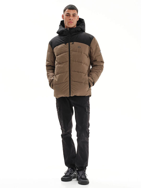 Winter Jacket Puffer Waterproof and Windproof CAMEL