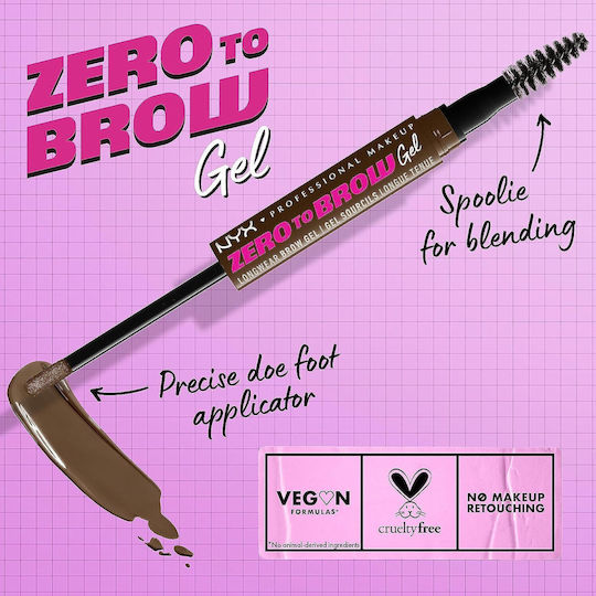 NYX Professional Makeup Zero To Brow Eyebrow Pencil Auburn