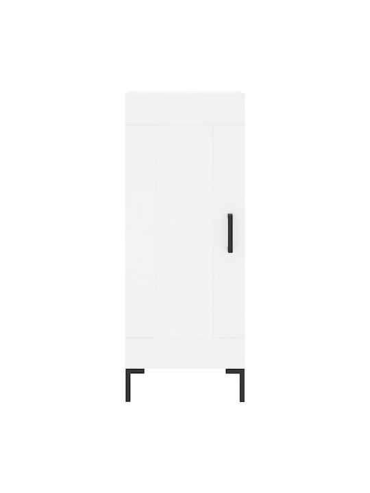 Шкаф Офис Бял 34.5x34x180см