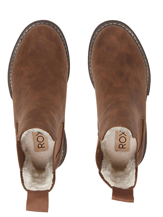 Damen Chelsea Stiefeletten Braun