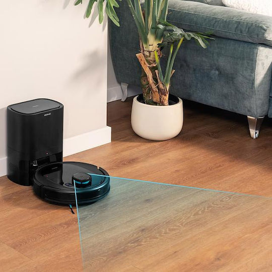 Cecotec Conga 7490 Eternal Home X-Treme Robot Vacuum Cleaner with Laser Mapping and Suction Power 2600Pa Black