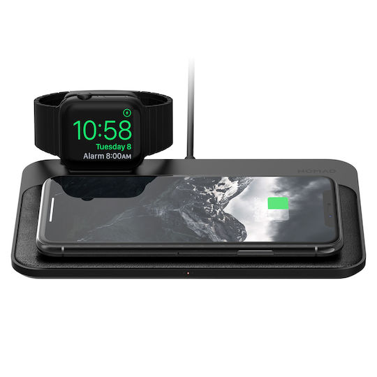 Nomad Аσύρματο Зарядно Устройство (Qi Pad) и Кабел USB-C 10W Power Delivery Черен (NM01215585)