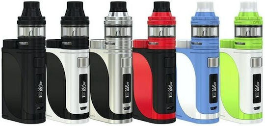 Eleaf Box Mod Kit 2ml με Ενσωματωμένη Μπαταρία Ασημί-Μαύρο