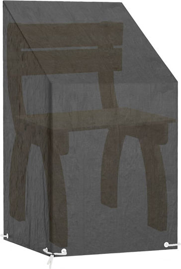 vidaXL Waterproof Armchair Cover Black 65x65x120cm 2pcs