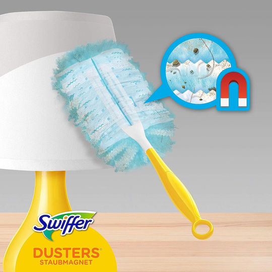 Swiffer Duster Φτερό Ξεσκονίσματος με Λαβή & Ανταλλακτικά