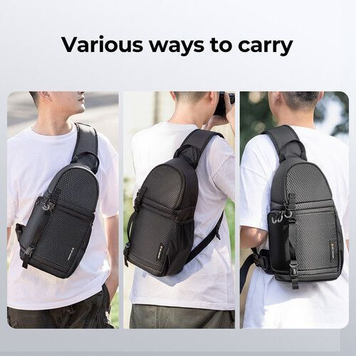 K&F Concept Camera Sling Bag Beta Black