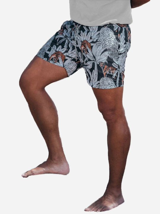 Men's Swimwear Shorts Multicolour with Patterns