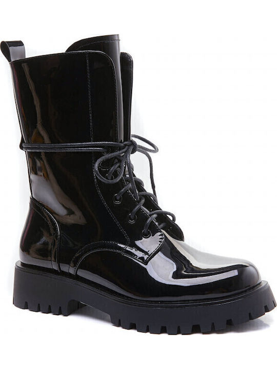 Stiefeletten Damen Schwarz