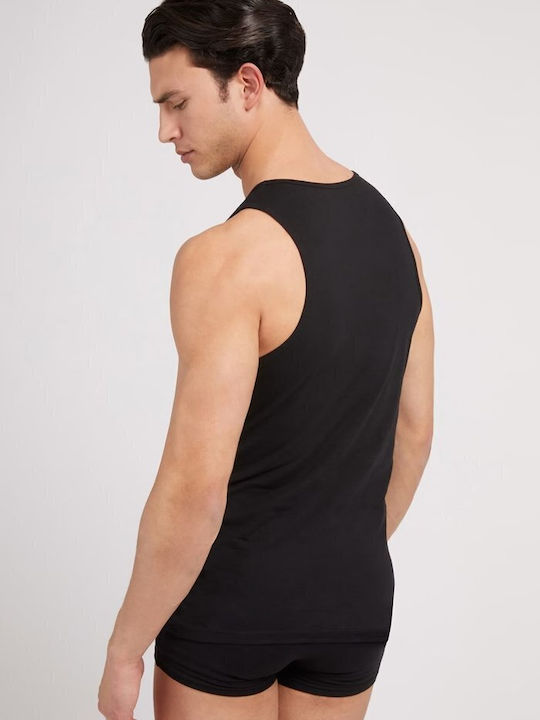 Guess Men's Undershirt Sleeveless in Black Color