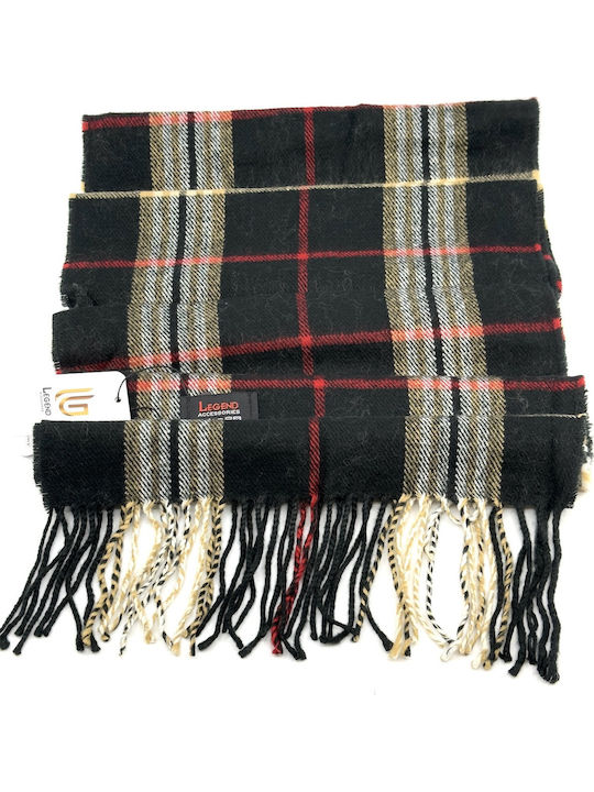 Legend Accessories Men's Scarf Black
