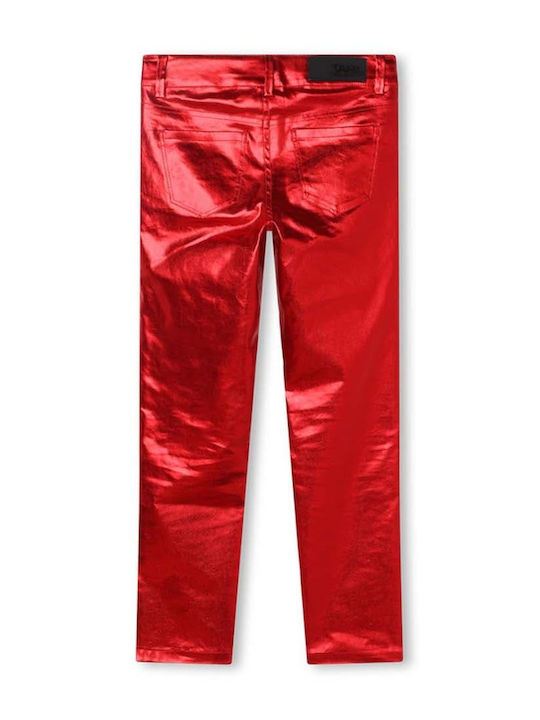 Karl Lagerfeld Kids' Fabric Pants Red