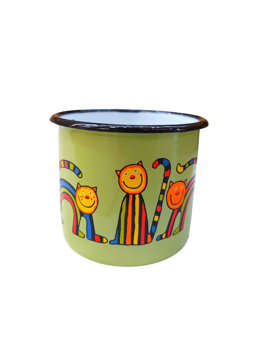 Mug Enamel Green