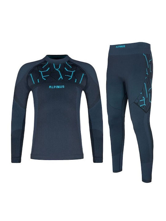 Alpinus Kids Thermal Set Blue