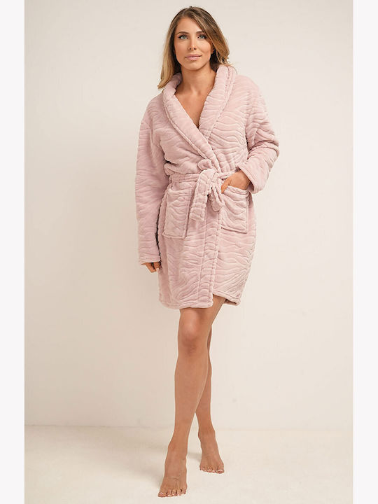 Bonatti Winter Women's Fleece Robe Pink