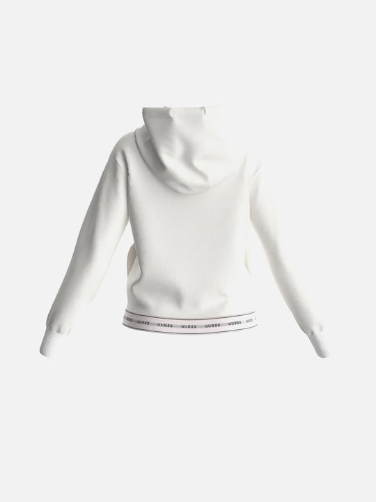 Guess Women's Hooded Cardigan White