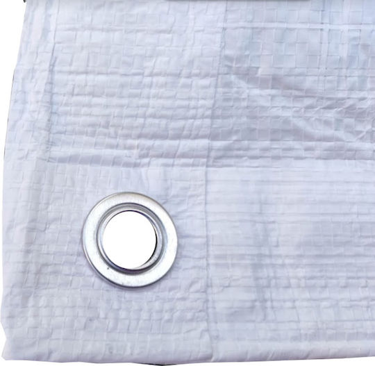 Dalimond PLW120 Waterproof Tarpaulin 120gr/m² 5x4m. Light Type White