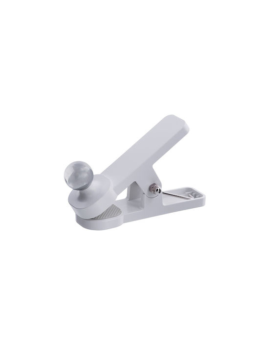 Active Jet Rechargeable LED Office Lamp with Flexible Arm in White Color