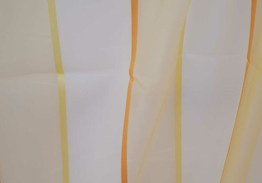 Saray Home Vorhang mit Bleistiftfalten Weiß 280x300cm